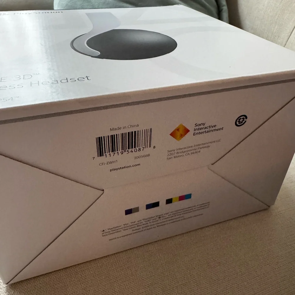 Sony Wireless Headset Box - White and Black